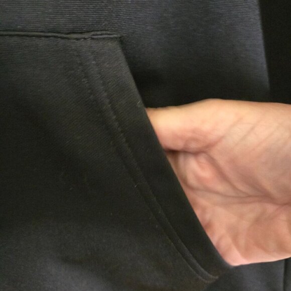 Spyder Active ProW B Black Hooded Full Zip Men's Sweatshirt Jacket Size L - Picture 7 of 8